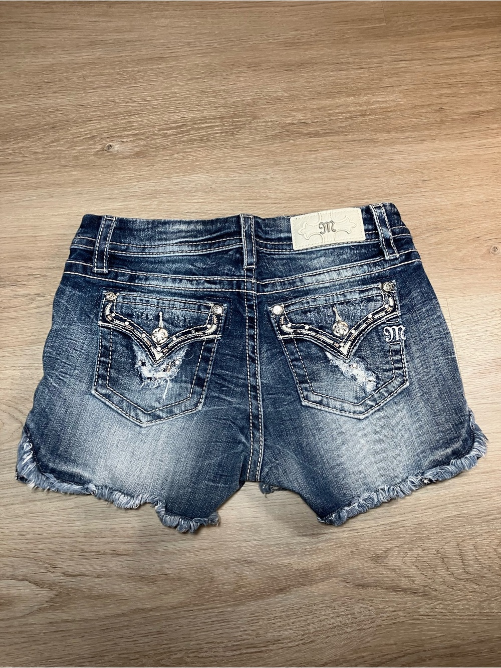 Miss Me denim short size 27 - Picture 5 of 9
